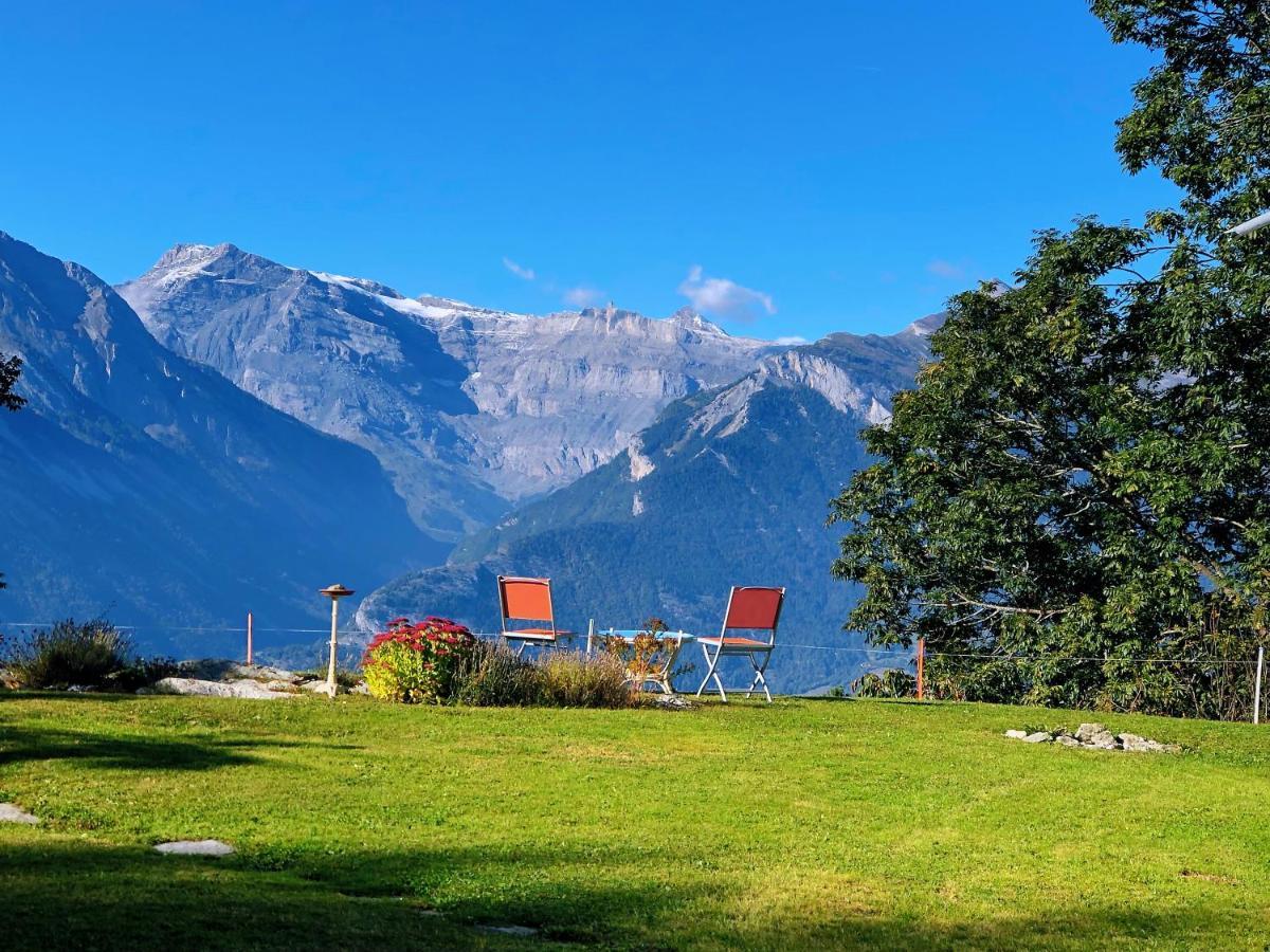 Magnifique Maison Pres Du Centre Nendaz Luaran gambar