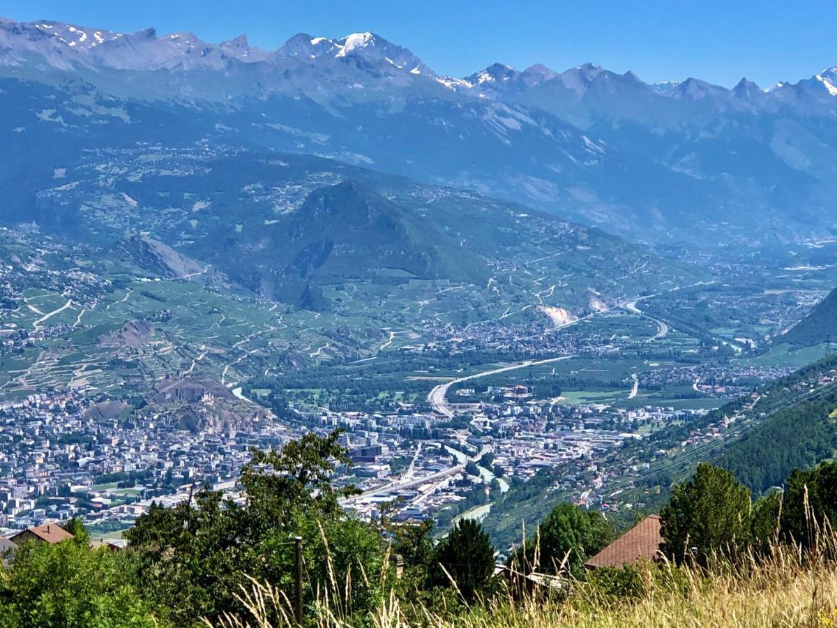 Magnifique Maison Pres Du Centre Nendaz Luaran gambar
